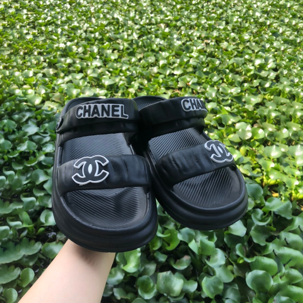 Dép Quai Hậu Nữ Lainiki Chất Liệu EVA Siêu Nhẹ dép sandal độn đế 3cm siêu xinh 8233