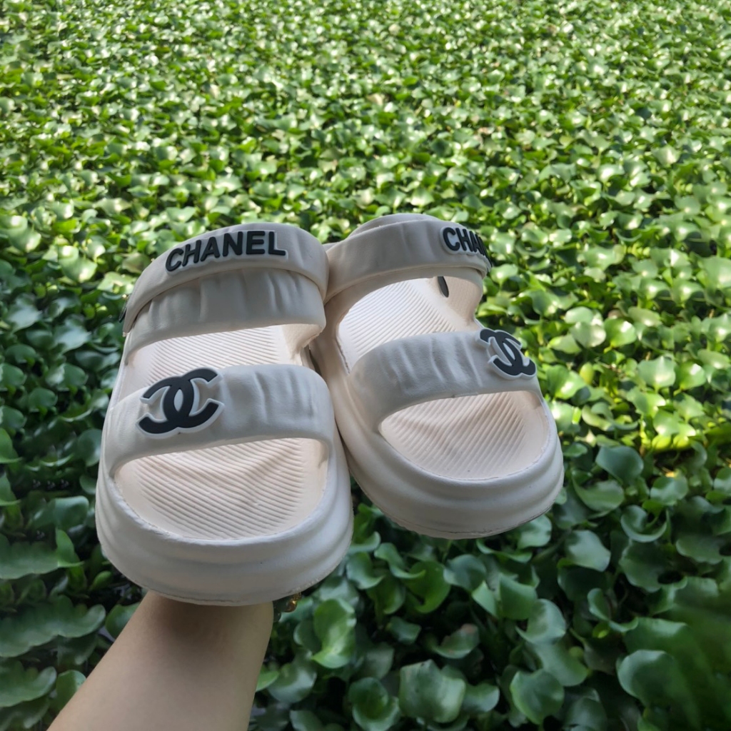 Dép Quai Hậu Nữ Lainiki Chất Liệu EVA Siêu Nhẹ dép sandal độn đế 3cm siêu xinh 8233