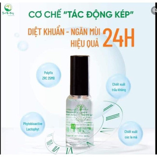 [ Hàng Chính Hãng] Xịt Khử Mùi Hôi Nách, Hôi Chân Thanh Mộc Hương 30ml Mộc Hương Garden