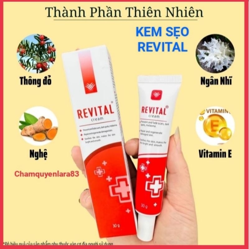 Kem sẹo Revital 30g Quyên lara