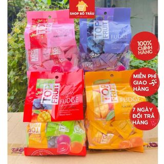 Kẹo dẻo trái cây mix vị top fruit coowy 320g - top fruit mango - shop bố trâu