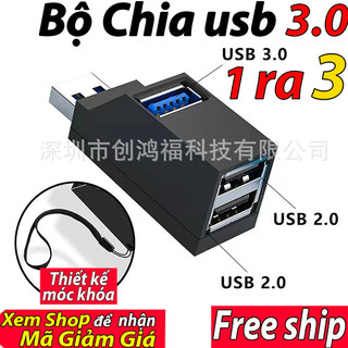 ✅xả lỗ✅ bộ chia usb hub 3.0 usb hub tốc độ cao bộ hub chia usb 1 ra 3 usb 3.0 chia 3 usb hub usb hub usb cho máy tính pc