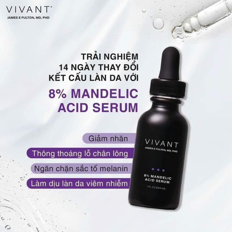 [ HÀNG CTY] Mandelic 8% Vivant