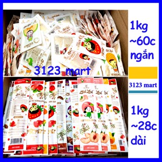(SỈ từ 2,5 kg) (hsd 08/2026) Thạch zaizai Đức Hạnh cân 1kg mix đủ vị dài/ vuông ngắn.