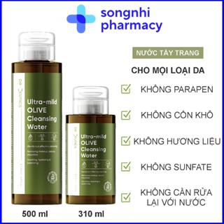 Nước Tẩy Trang DRCEUTICS 500ml Ultra-mild OLIVE Cleansing Water 310ml, 500ml