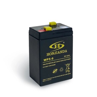 Bình ắc quy honjianda 6v ắc quy khô