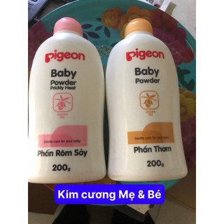 Phấn rôm và phấn thơm pigeon loại 100g và 200g