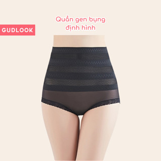 Quần Gen Bụng Cạp Cao GUDLOOK Tôn Dáng Siêt Eo