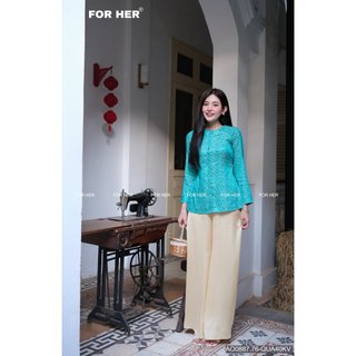 Áo bà ba gấm cao cấp AO0887(Bảng màu mới)