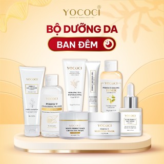 Bộ dưỡng da cao cấp ban đêm 8 sản phẩm nhà Yococi