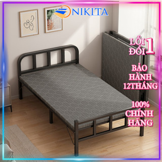 Giường gấp gọn tiết kiệm không gian q115 nikita - không đệm - thiết kế gấp gọn thông minh - hàng chính hãng nikita 2024