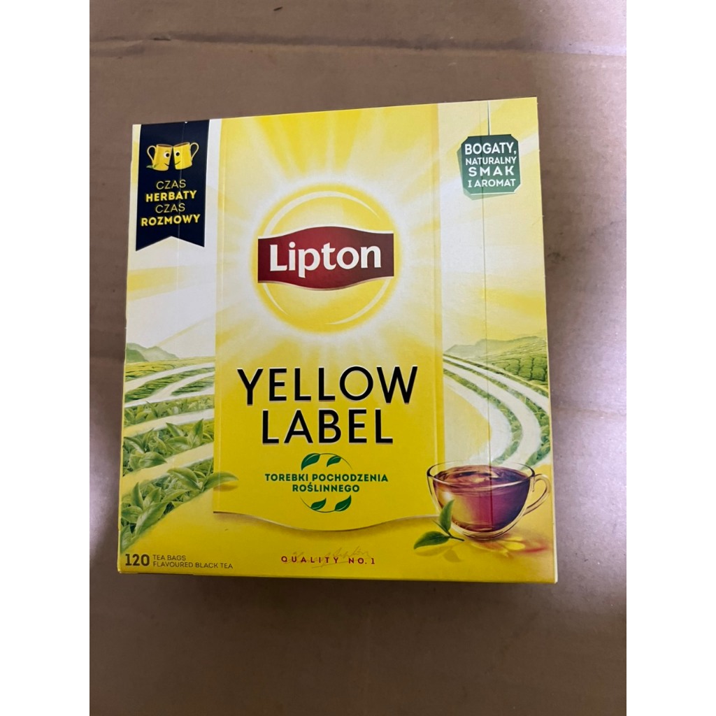 Trà Lipton nhãn vàng 120 túi lọc - CLOUDMART