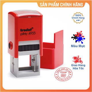 Khắc dấu vuông Trodat 20mm, 25mm, 30mm, nhận khắc thêm yêu cầu