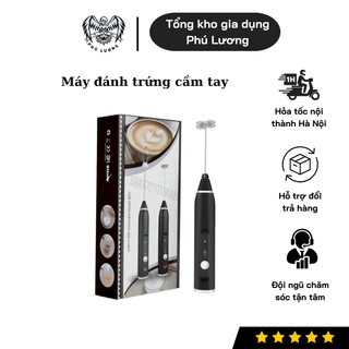 Máy đánh trứng, que tạo bọt cafe mini cầm tay không giây chính hãng sokany 3 cấp độ , hỗ trợ sạc pin