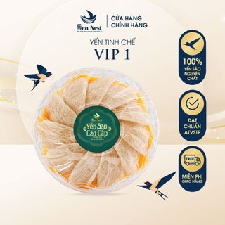  TỔ YẾN SÀO TINH CHẾ NGUYÊN CHẤT tự nhiên Khánh Hòa cao cấp bồi bổ sức khỏe làm thủ công hộp 100 50gram Sen Nest 