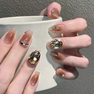 Mã 624 nails box 24 móng đính đá cao cấp...624
