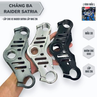 Chảng ba Raider Satria chất liệu nhôm cao cấp CNC nguyên khối mẫu mã được thị trường săn đón