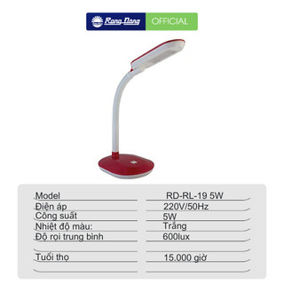 Đèn bàn học Rạng Đông RD RL 19 LED
