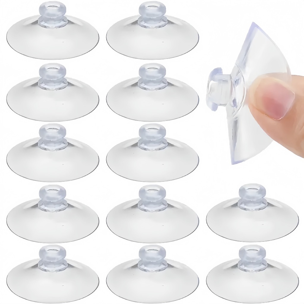 Miếng nhựa, núm silicon hít kính, kê mặt bàn chống trôi, treo đồ dùng đa năng - Thái Sơn VN