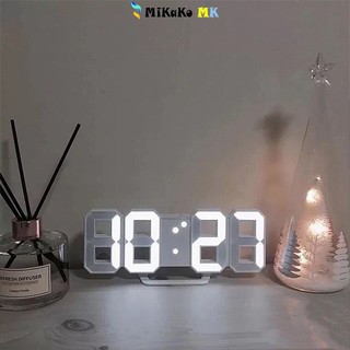 Đồng Hồ 3D Led Kỹ Thuật Số Thông Minh. Báo Thức Để Bàn ,Treo Tường, Làm quà tặng. Tặng Củ Sạc 5V