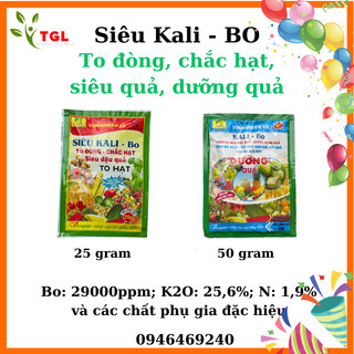 Phân bón, phân bón lá siêu kali-bo dưỡng hoa, đậu quả cây trồng - Vinagreen 01 - 25/50 gram - Nông nghiệp Gia Lâm