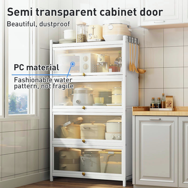 REX Kệ Nhà Bếp Đa Năng 3/4/5 Tầng Thông Minh Kệ Vi Sóng Chống Bụi lưu trữ đồ dùng bàn bếp