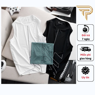 Áo ba lỗ thể thao, thời trang nam cao cấp