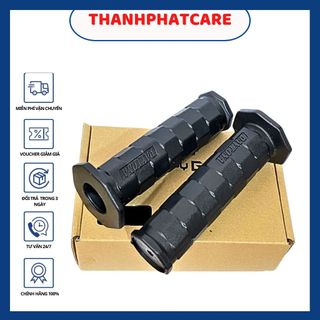 Bao tay nắm trước DAYTONA chống trơn, cực êm, mịn cho tất cả các dòng xe máy kèm gù nhôm màu