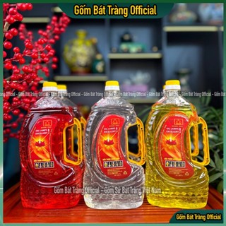  Dầu đèn cát tường lưu ly thắp đèn thờ nặng 1kg - Dầu đèn không mùi không khói 