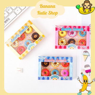 Tẩy bút chì, tẩy gôm mềm, gôm tẩy học sinh, set tẩy hình bánh donut nhiều mẫu dễ thương - giao mẫu ngẫu nhiên