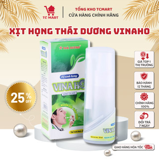 Xịt họng Vinaho Sao Thái Dương 20ml - Ngăn ngừa ho, viêm họng - Hàng CHÍNH HÃNG