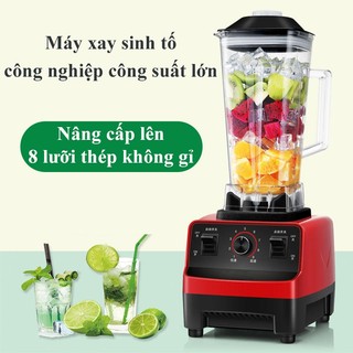 Máy xay sinh tố HOMELOVE Máy xay sinh tố công nghiệp đa năng công suất lớn xay rau củ trái cây ngũ cốc các loại đậu