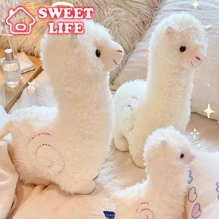 Gấu bông lạc đà ALPACA màu trắng cao cấp siêu cute - Thú nhồi bông khổng lồ hình lạc đà đáng yêu