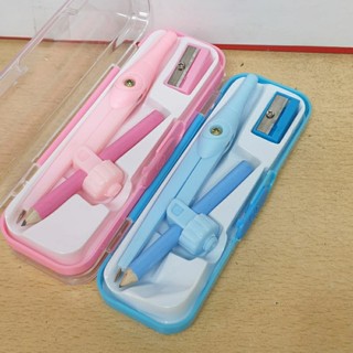 [MUA SỈ GIẢM 10%] Bộ Compa gắn bút chì chuốt, AS3328 (1 hộp)