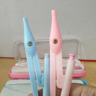 [MUA SỈ GIẢM 10%] Bộ Compa bút chì bấm, AS3368 (1 hộp)