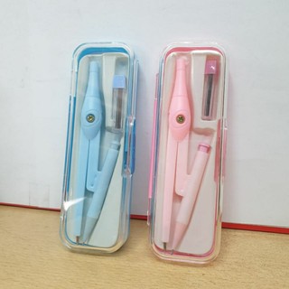 [MUA SỈ GIẢM 10%] Bộ Compa bút chì bấm, AS3368 (1 hộp)