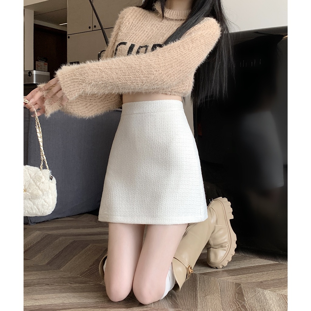 Chân Váy Dạ Kim Sa Lấp Lánh Sang Trọng Có Quần Trong Khóa Kéo Sau Lưng Mầu Hot Trend V005 | BigBuy360 - bigbuy360.vn
