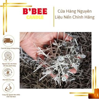 Tim/ bấc nến cotton chuốt sáp không chì, thân thiện môi trường