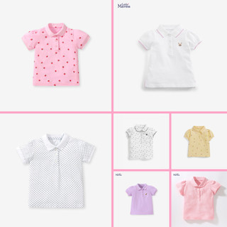 BST áo hè bé gái thun polo cotton nhiều mẫu 2-7 tuổi - Little Maven Chính Hãng
