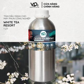 Tinh Dầu Trà Trắng Dung Tích Lớn VO2 White Tea Resort Dùng Cho Máy Phun Tinh Dầu