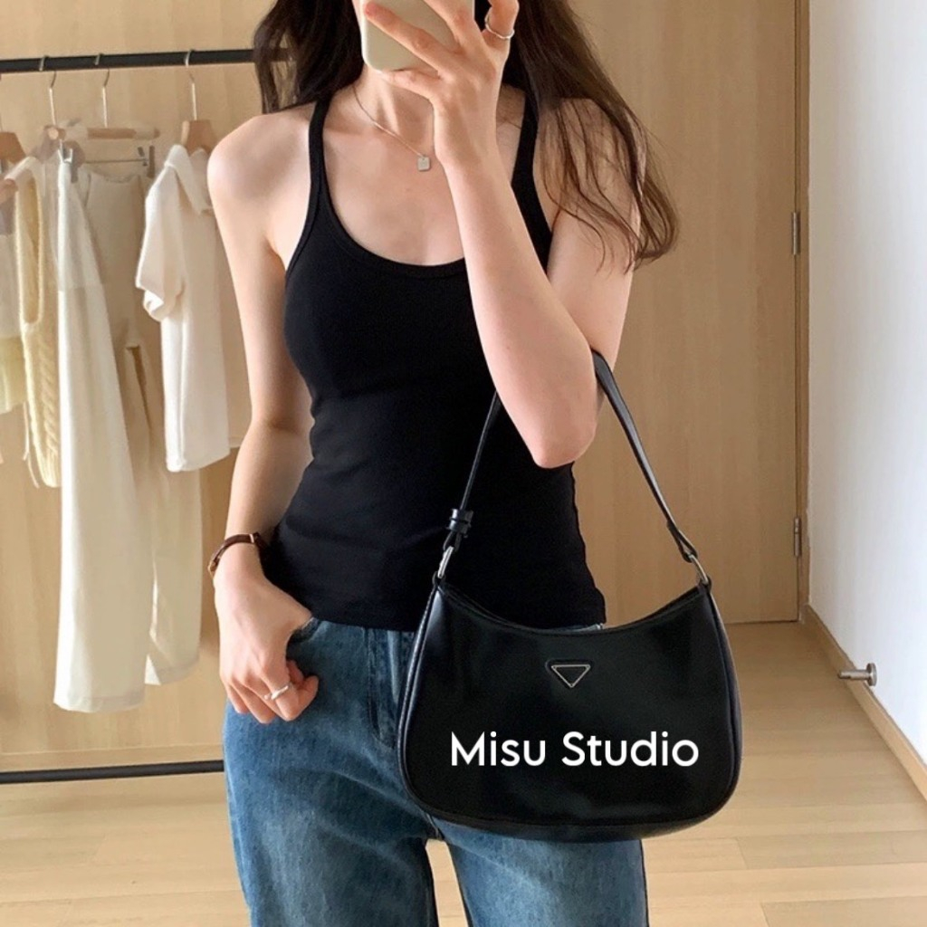 Áo Tankop Nữ 2 Dây Ôm Body, Áo Ba Lỗ Nữ Cá Tính Sexy | BigBuy360 - bigbuy360.vn