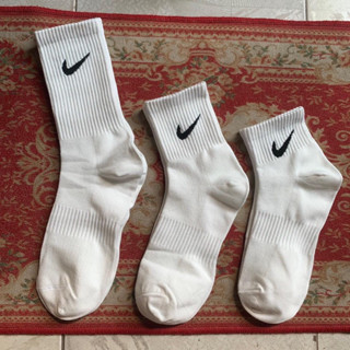 Tất Nike Nam Nữ Cổ Cao Thể Thao, Tất Cao Cổ Cao Cấp Tất Mỏng Thoáng, Phần Chun Mảnh Không Gây Hằn, Đau Khi Sử Dụng