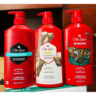 Dầu Gội Đầu 2 In 1 Old Spice  650ML (Dầu Gội Xả)