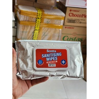 KHĂN ƯỚT CỒN HỮU CƠ SÁT KHUẨN SCOTTS ( GÓI 50 TỜ)