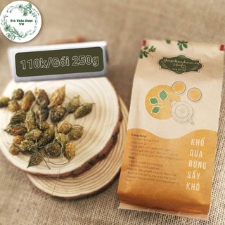 Khổ qua rừng sấy khô nguyên trái - Gói 250 gam