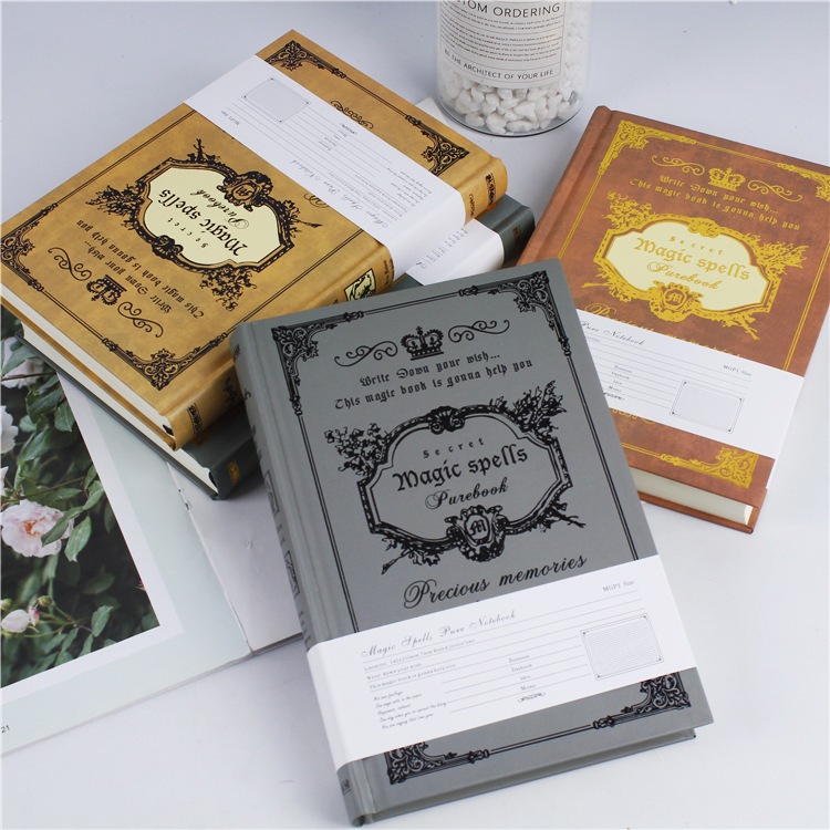 Sổ Tay phong cách cổ điển, Vintage Magic Book 160 trang | BigBuy360 - bigbuy360.vn