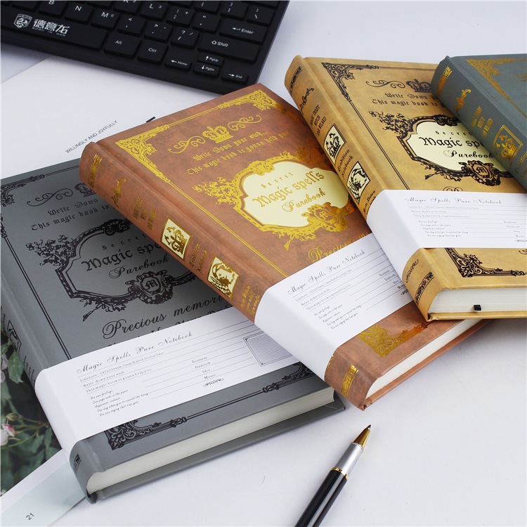 Sổ Tay phong cách cổ điển, Vintage Magic Book 160 trang | BigBuy360 - bigbuy360.vn