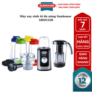  Máy xay sinh tố đa năng SUNHOUSE SHD5328, Bảo hành chính hãng 12 tháng