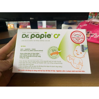 Gạc răng miệng Dr.papie