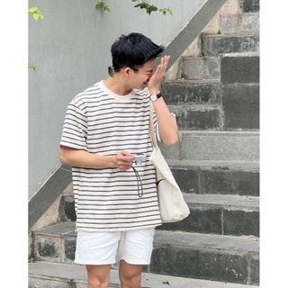Áo Phông Nam Nữ BASIC Kẻ Sọc Cực Đẹp